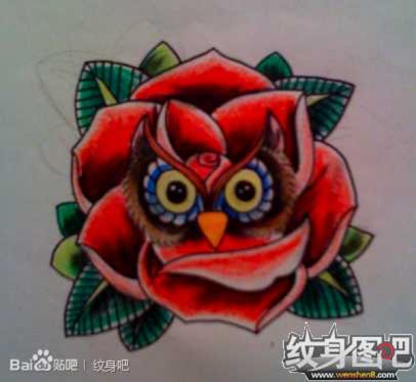 猫头鹰纹身手稿大全 (二) 98P