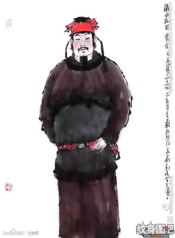 中国传统风格水墨感浓厚的纹身素材 (二)