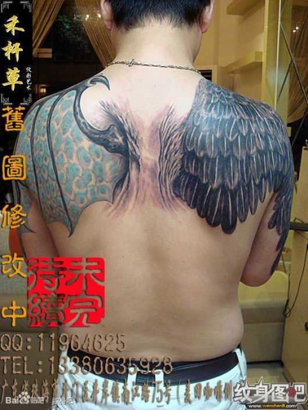 珠海禾杆草纹身一小部分作品