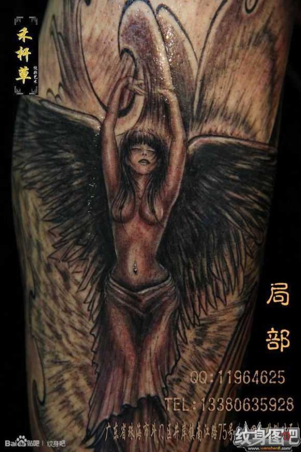 珠海禾杆草纹身一小部分作品