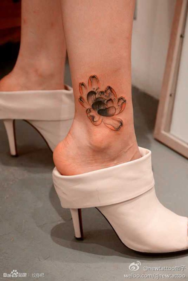 清新淡雅 北京newtattoo纹身店陈洁山水水墨纹身 (二) 99P