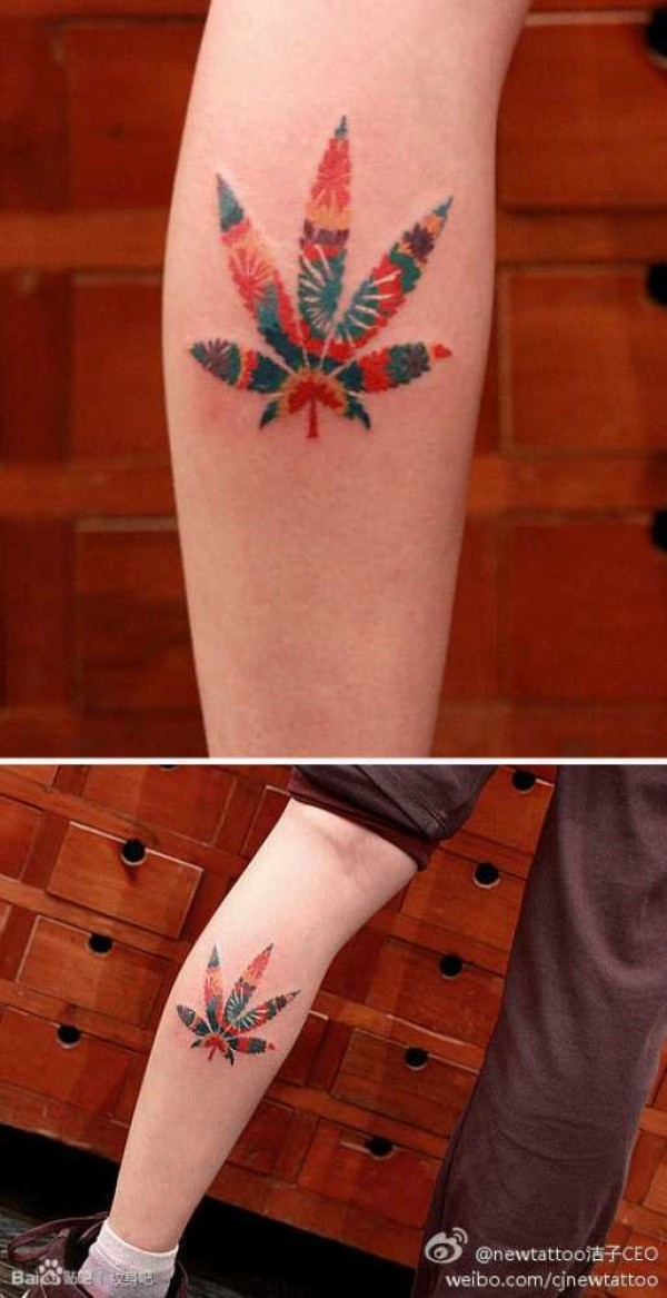 清新淡雅 北京newtattoo纹身店陈洁山水水墨纹身 (四) 70P