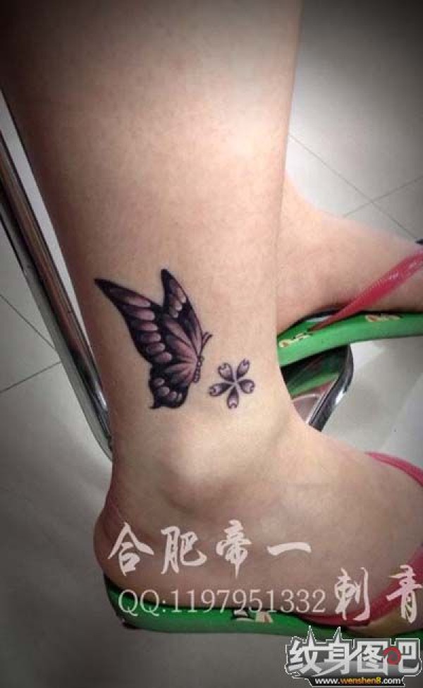 蝴蝶纹身——爱的化身