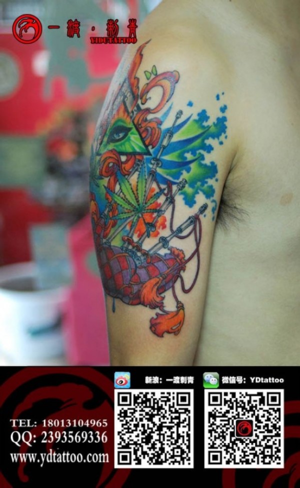 苏州一渡刺青部分优秀作品（二）