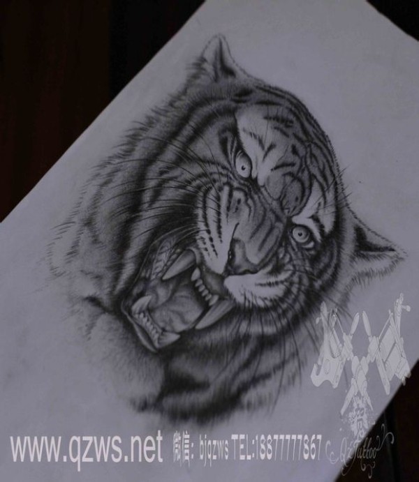 北京强子纹身工作室部分优秀作品集（一）