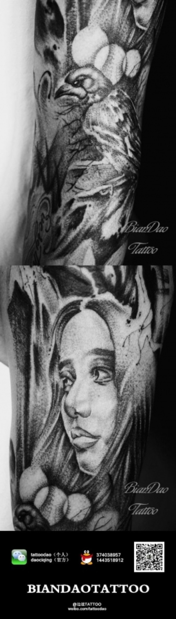 北京【边道TATTOO】作品集（二）