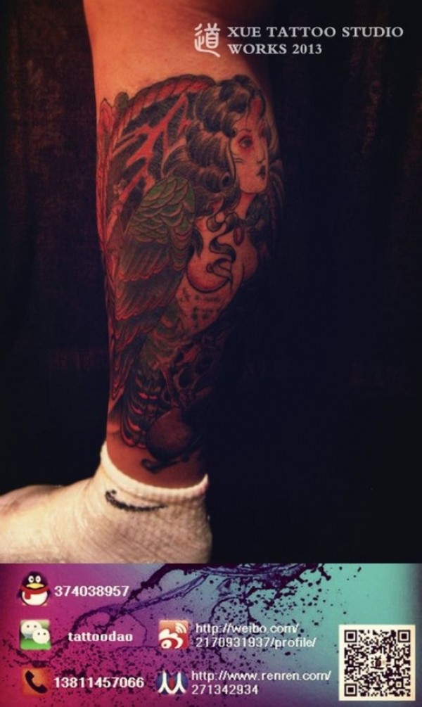 北京【边道TATTOO】作品集（二）