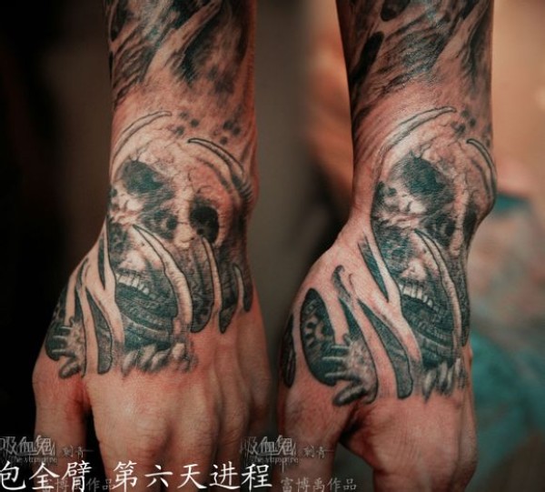 吸血鬼刺青处优秀纹身作品集（三）