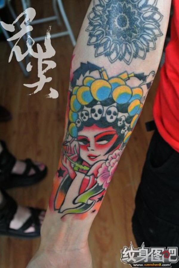 成都市花尖刺青工作室优秀作品集（四）