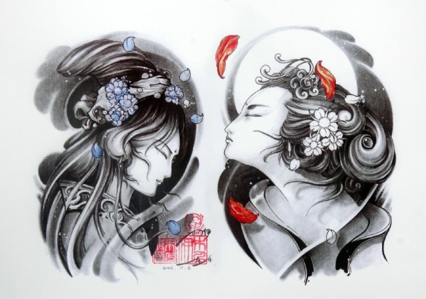 木乃伊纹身手稿高清大图（一）