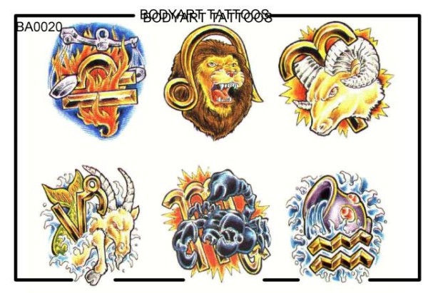 Animals Tattoo 各种欧美风格动物类的纹身手稿（一）