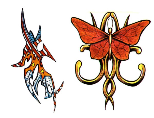 Animals Tattoo 各种欧美风格动物类的纹身手稿（一）