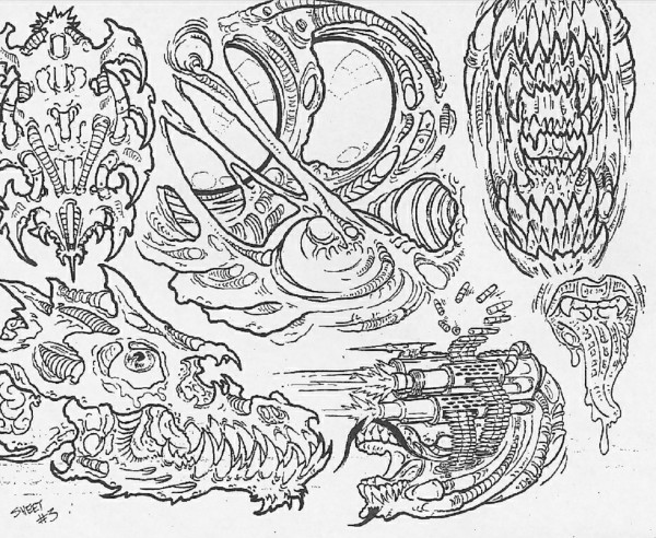 Black and Grey tattoo 黑色灰色系列纹身手稿（二）