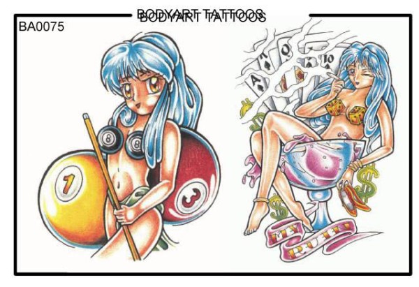 Body Art TATTOO 欧美怪异的纹身手稿（二）