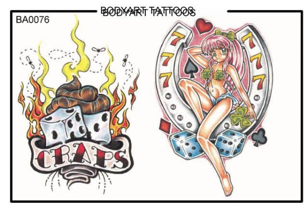 Body Art TATTOO 欧美怪异的纹身手稿（二）