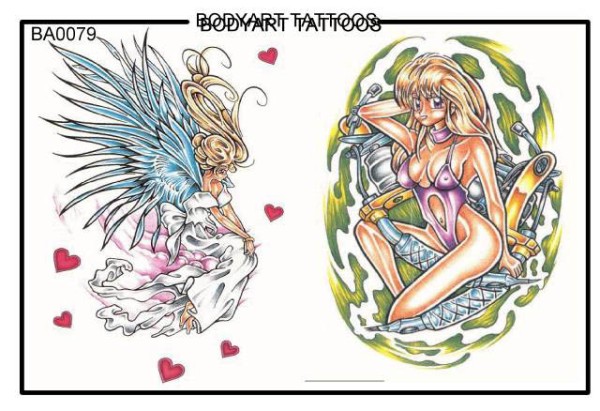 Body Art TATTOO 欧美怪异的纹身手稿（二）