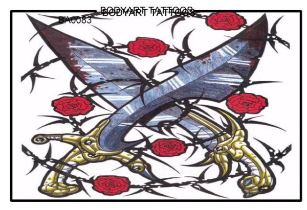 Body Art TATTOO 欧美怪异的纹身手稿（二）