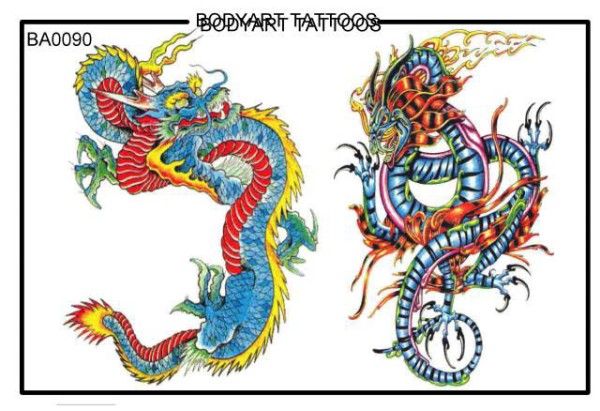 Body Art TATTOO 欧美怪异的纹身手稿（二）