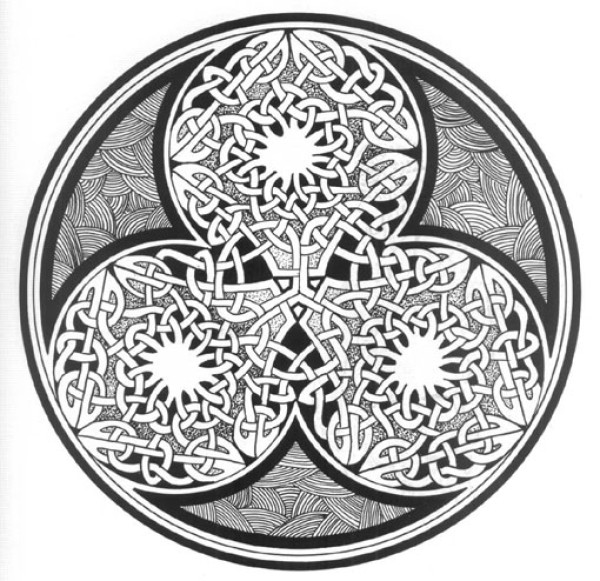 Celtic tattoo 凯尔特人的图腾纹身手稿（一）
