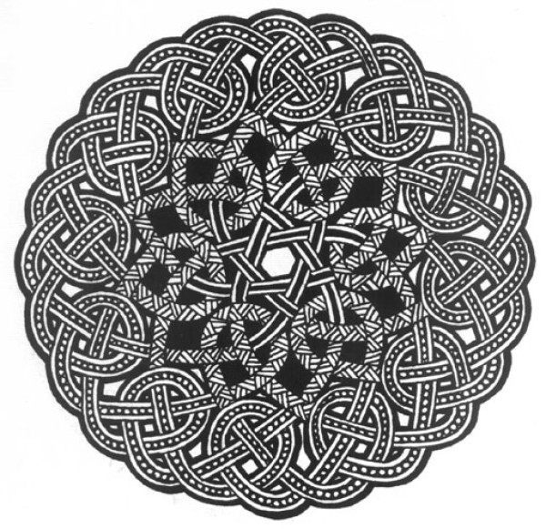 Celtic tattoo 凯尔特人的图腾纹身手稿（一）