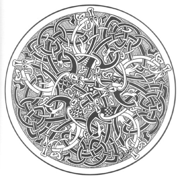 Celtic tattoo 凯尔特人的图腾纹身手稿（一）