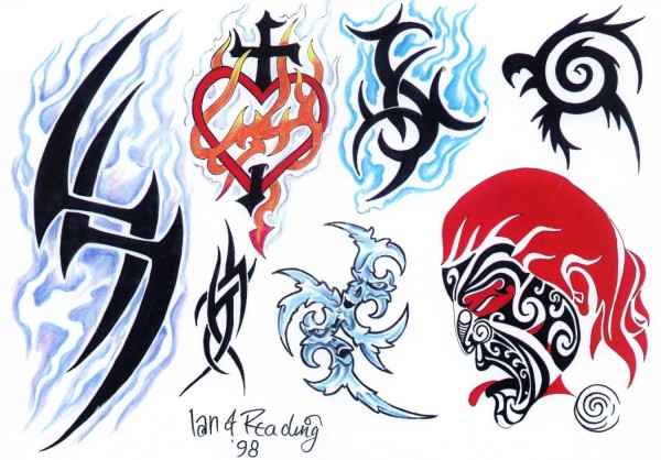 Flash tattoo 欧美高清纹身手稿展（三）