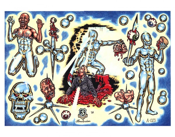 Flash tattoo 欧美高清纹身手稿展（三）
