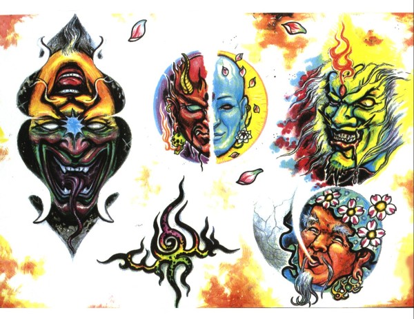 Flash tattoo 欧美高清纹身手稿展（三）