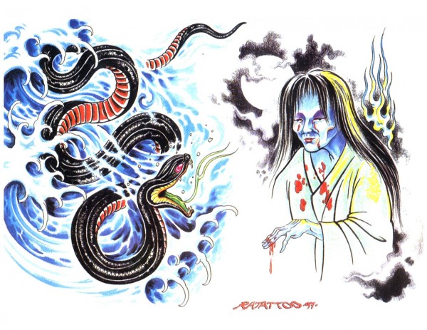 Flash tattoo 欧美高清纹身手稿展（三）