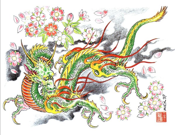 Flash tattoo 欧美高清纹身手稿展（三）