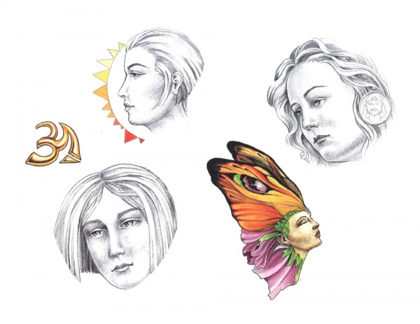Flash tattoo 欧美高清纹身手稿展（三）