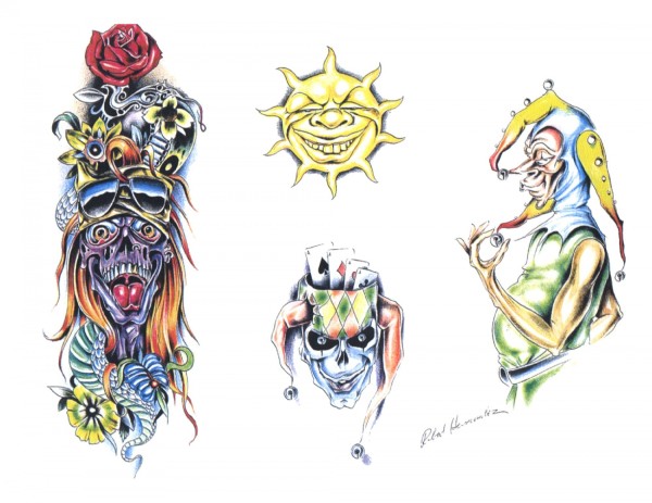 Flash tattoo 欧美高清纹身手稿展（三）