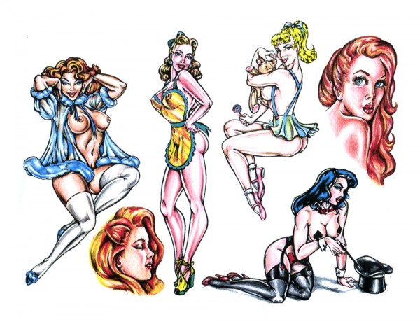 Flash tattoo 欧美高清纹身手稿展（三）