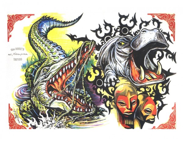 Flash tattoo 欧美高清纹身手稿展（三）
