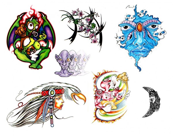 Flash tattoo 欧美高清纹身手稿展（三）