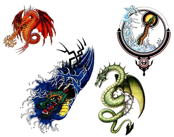 Flash tattoo 欧美高清纹身手稿展（三）