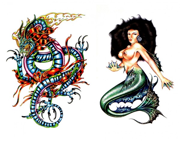 Flash tattoo 欧美高清纹身手稿展（三）