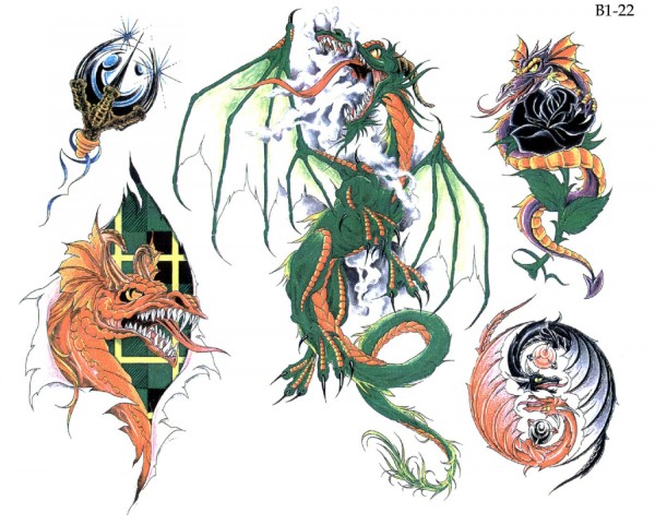 Flash tattoo 欧美高清纹身手稿展（三）