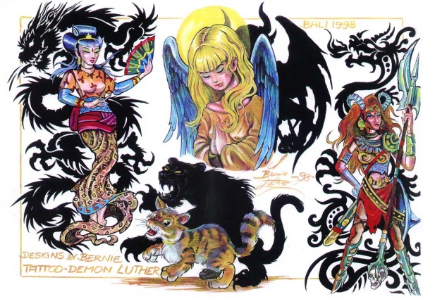 Flash tattoo 欧美高清纹身手稿展（八）