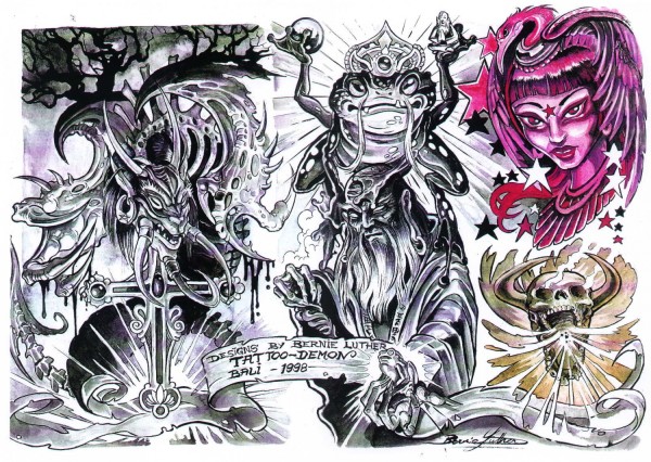 Flash tattoo 欧美高清纹身手稿展（八）