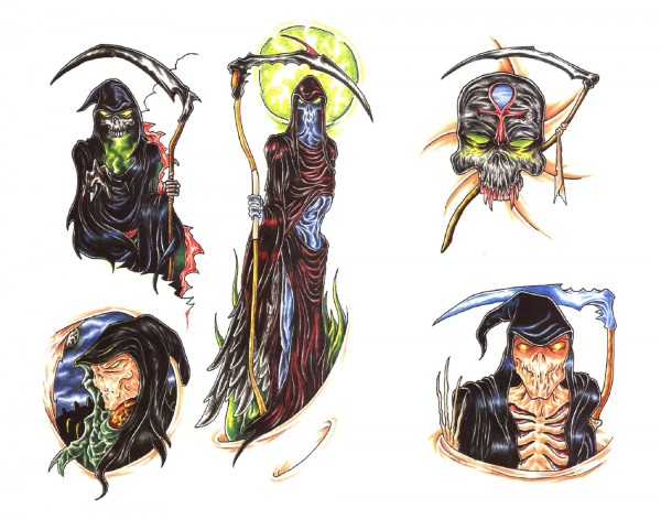Flash tattoo 欧美高清纹身手稿展（八）