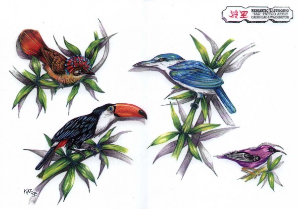 Flash tattoo 欧美高清纹身手稿展（八）