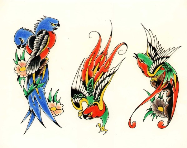 Flash tattoo 欧美高清纹身手稿展（八）