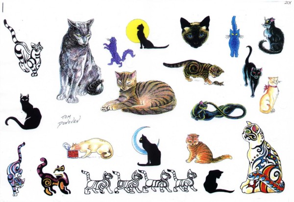Flash tattoo 欧美高清纹身手稿展（八）