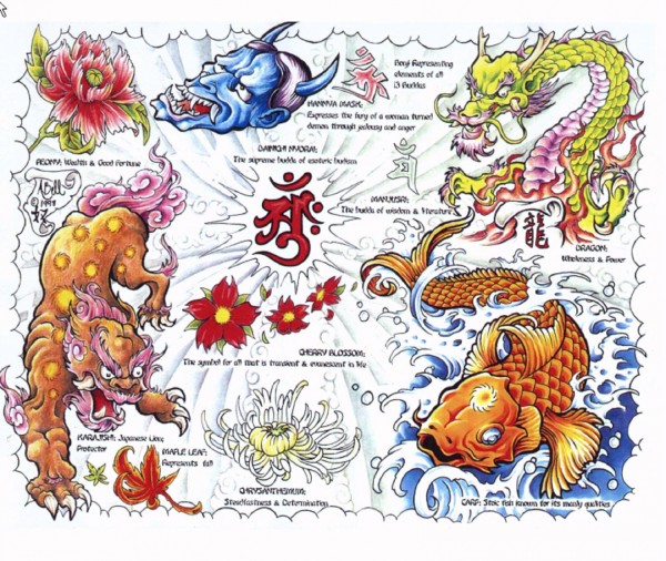 Flash tattoo 欧美高清纹身手稿展（八）