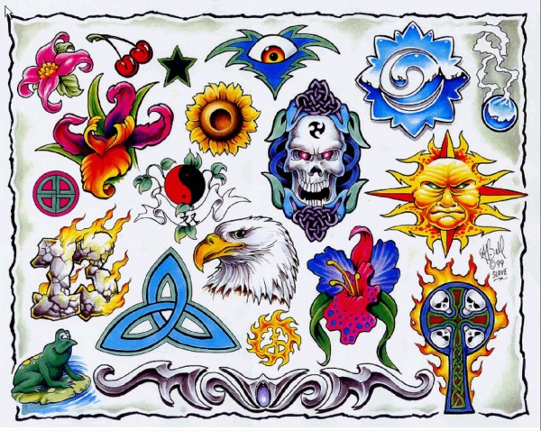 Flash tattoo 欧美高清纹身手稿展（八）