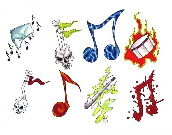 Flash tattoo 欧美高清纹身手稿展（二十一）