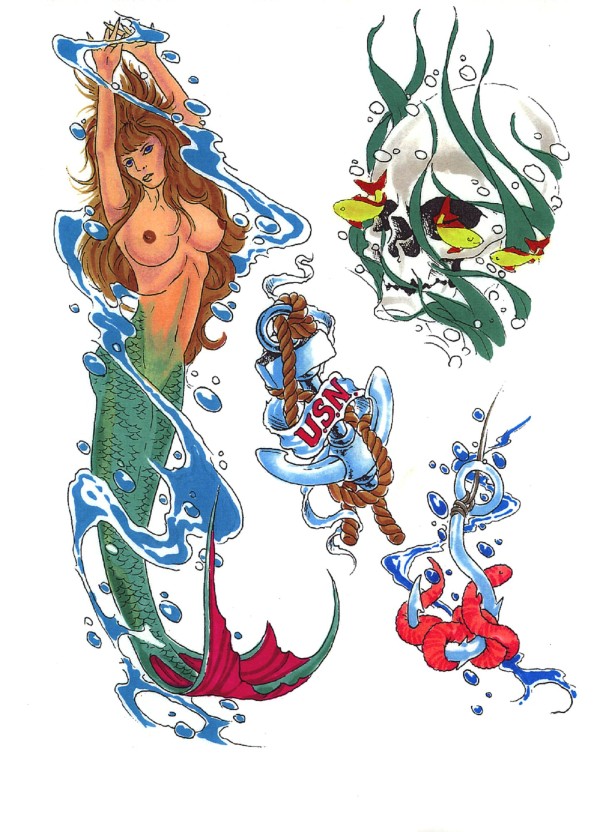 Flash tattoo 欧美高清纹身手稿展（二十一）
