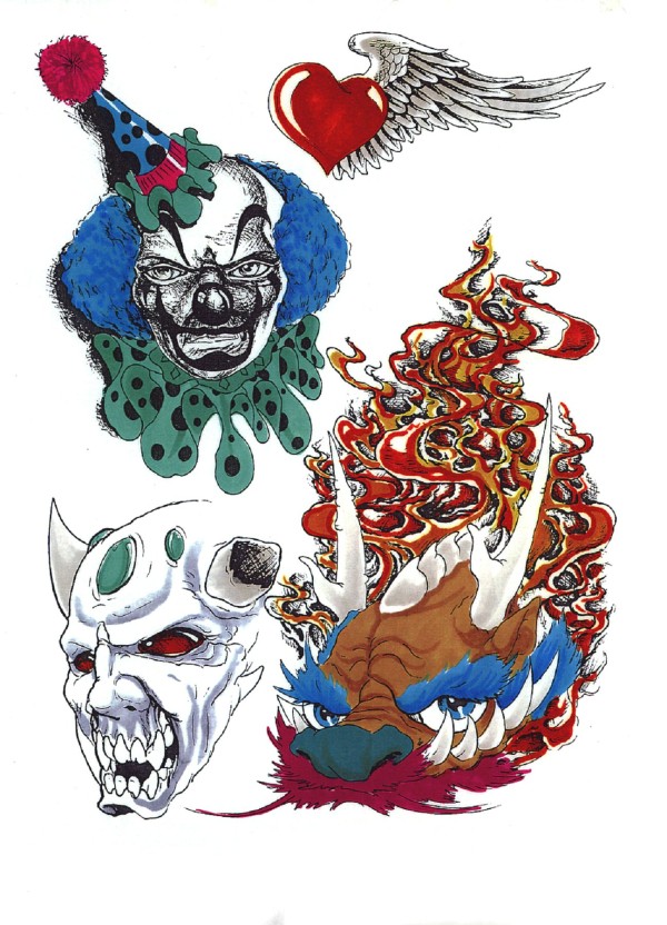 Flash tattoo 欧美高清纹身手稿展（二十一）