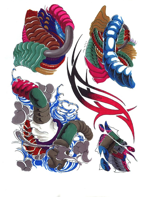 Flash tattoo 欧美高清纹身手稿展（二十一）